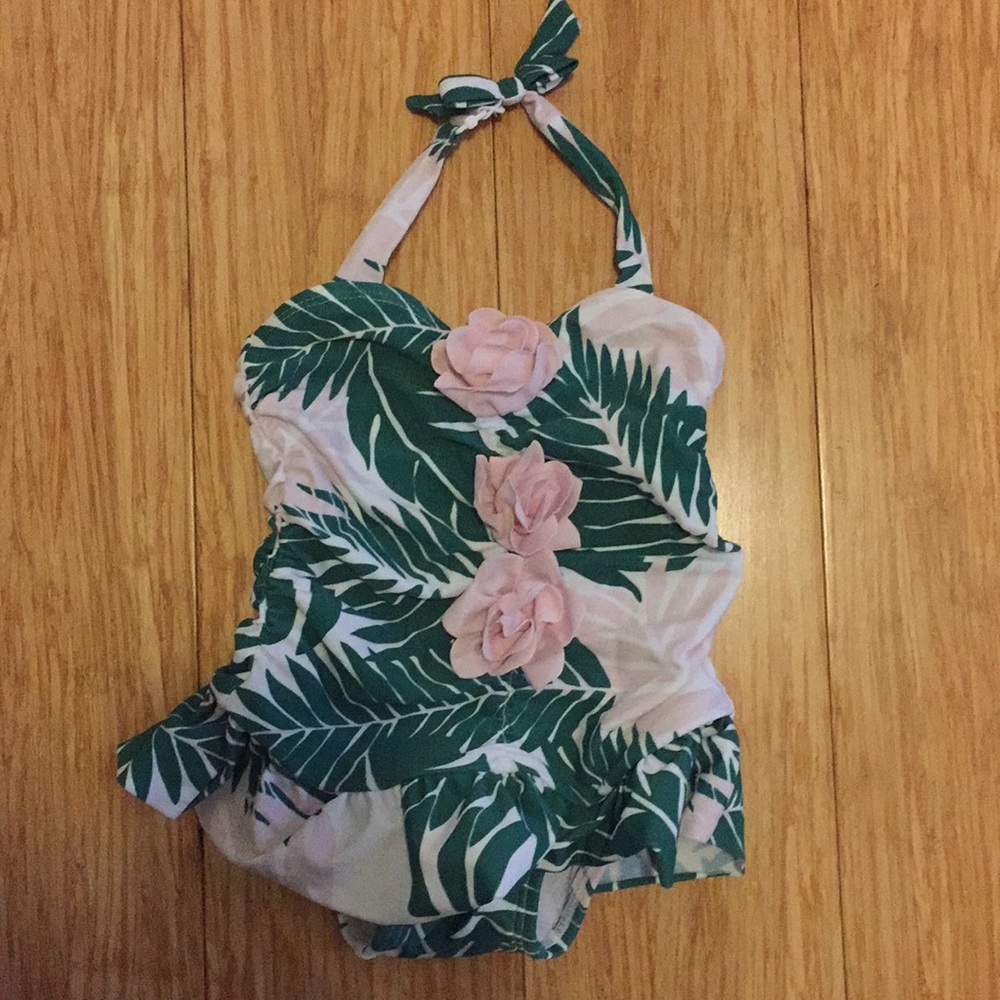 Janie and Jack halter swim suit